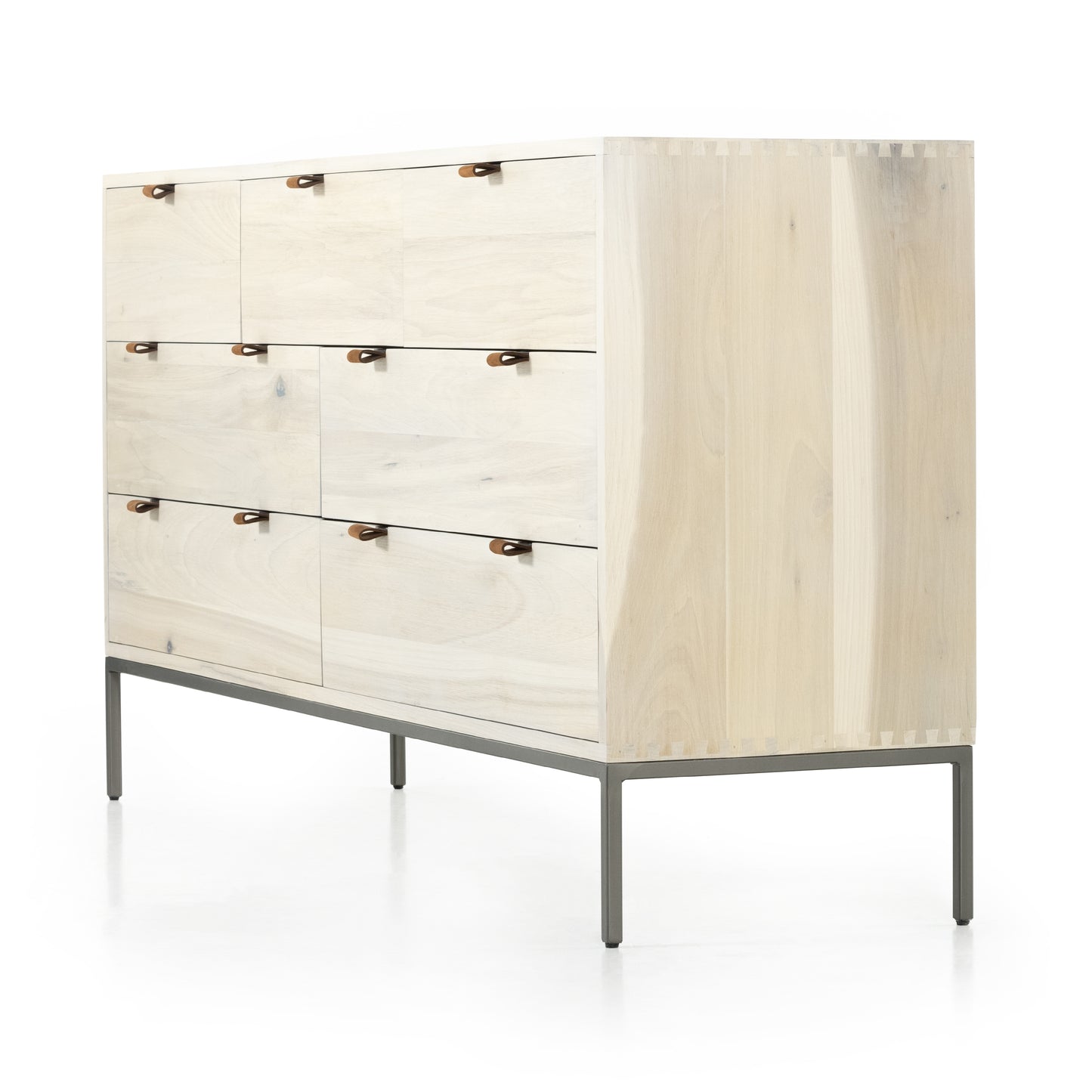 Trey 7 Drawer Dresser-Dove Poplar