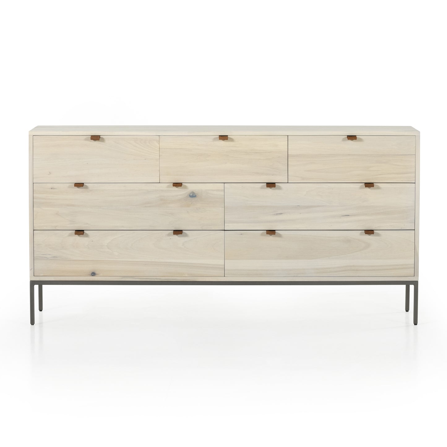 Trey 7 Drawer Dresser-Dove Poplar