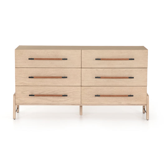 Rosedale 6 Drawer Dresser-Yucca Oak