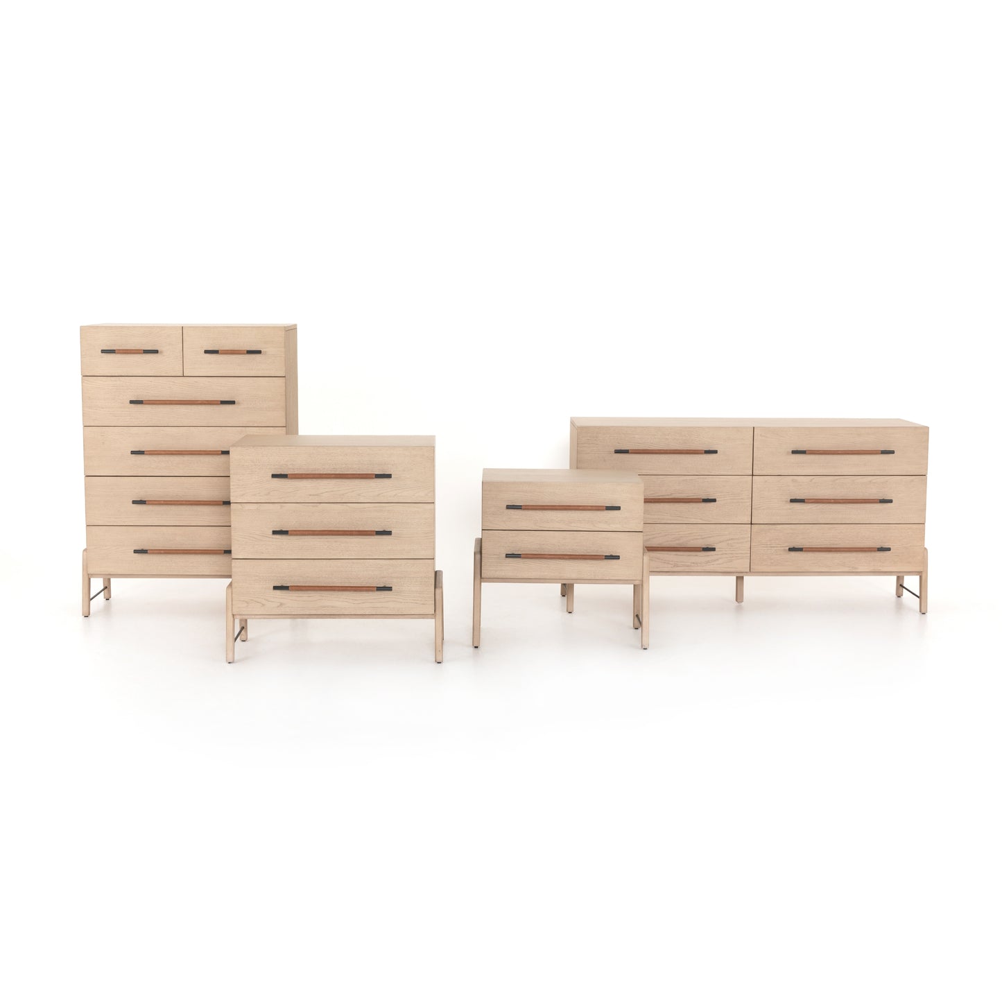 Rosedale 6 Drawer Dresser-Yucca Oak