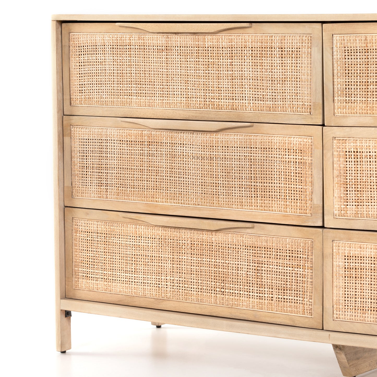 Sydney 6 Drawer Dresser-Natural Mango