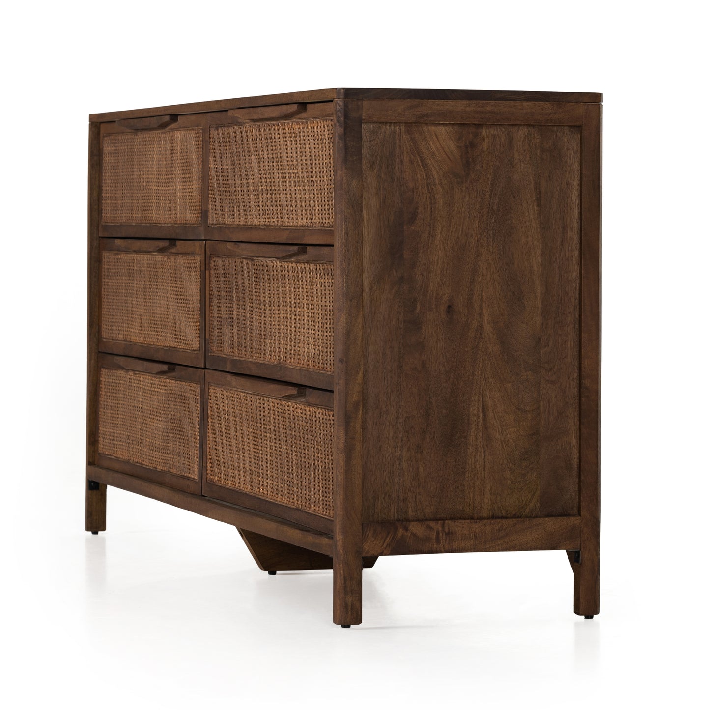 Sydney 6 Drawer Dresser-Brown Wash