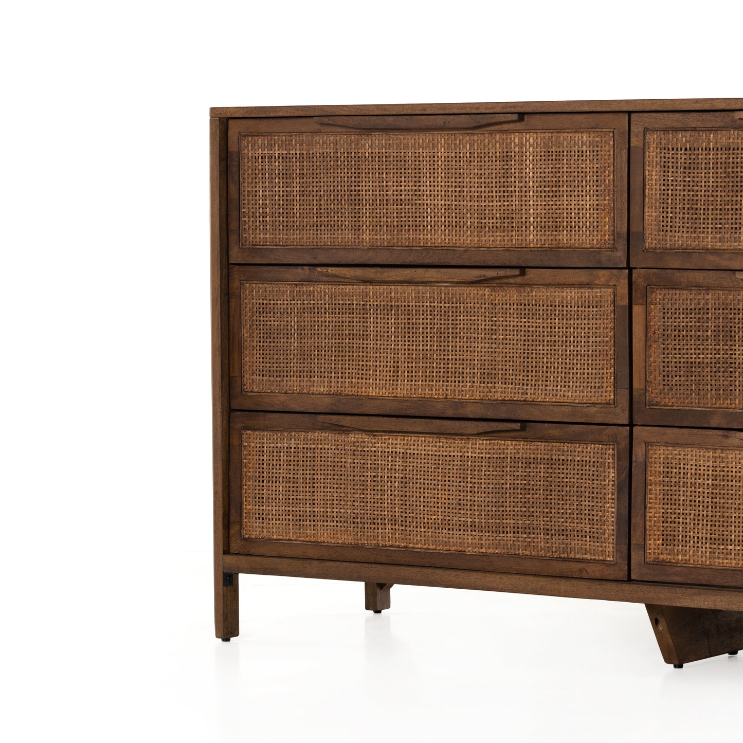 Sydney 6 Drawer Dresser-Brown Wash