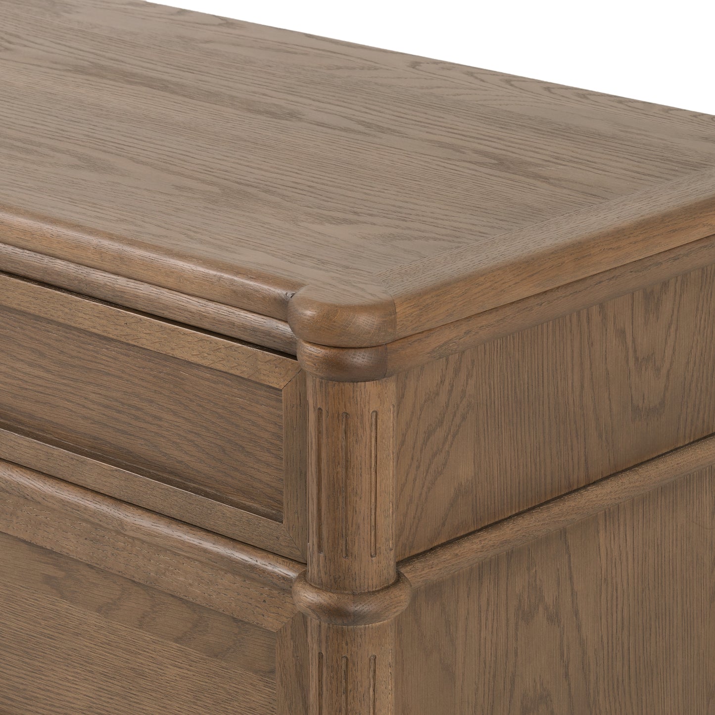 Toulouse 6 Drawer Dresser-Toasted Oak