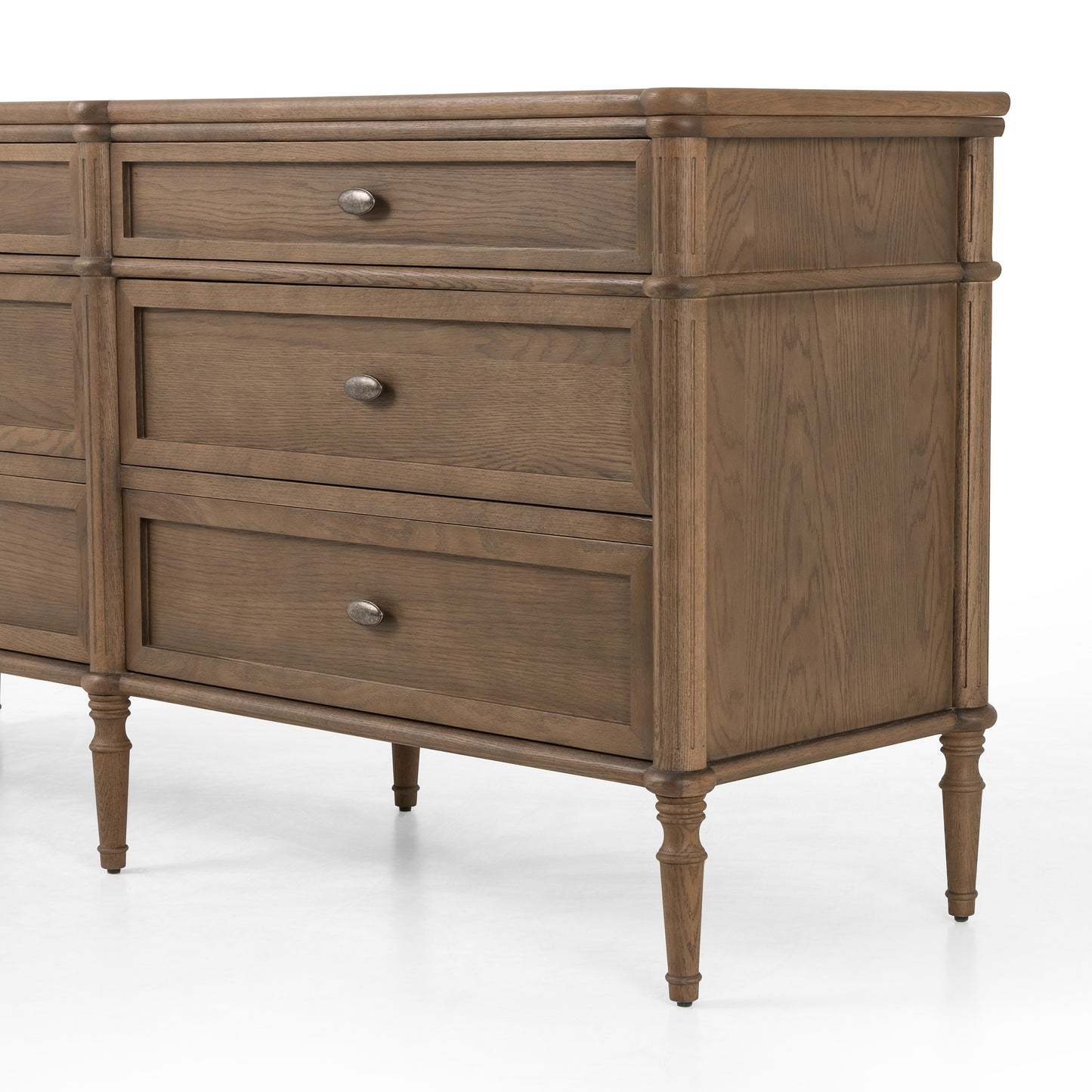 Toulouse 6 Drawer Dresser-Toasted Oak