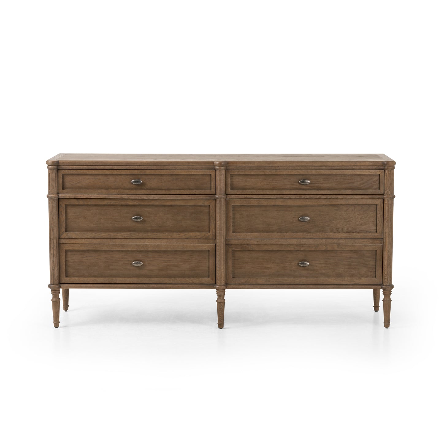 Toulouse 6 Drawer Dresser-Toasted Oak