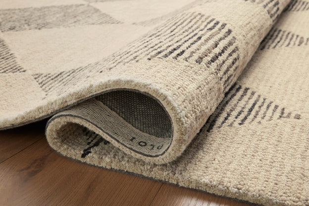 FRA-01 CJ Beige / Charcoal | Loloi Rugs