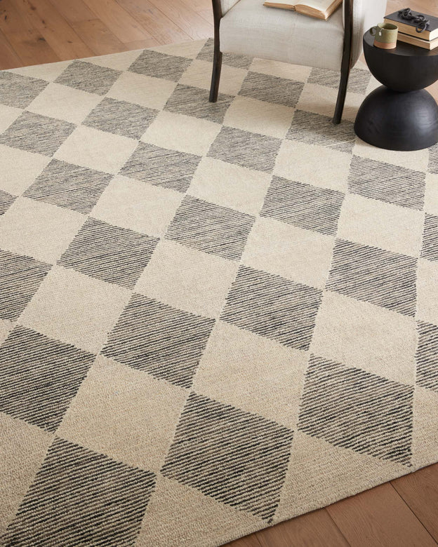 FRA-01 CJ Beige / Charcoal | Loloi Rugs