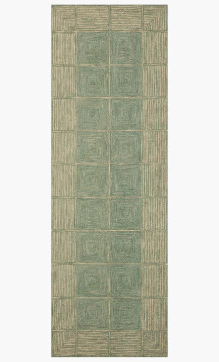 FRA-02 CJ Green / Natural | Loloi Rugs