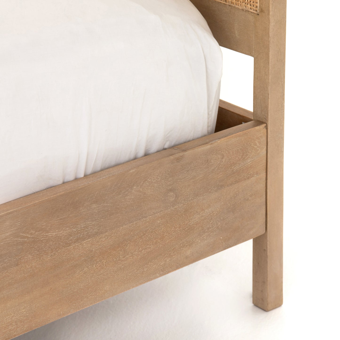 Sydney King Bed-Natural