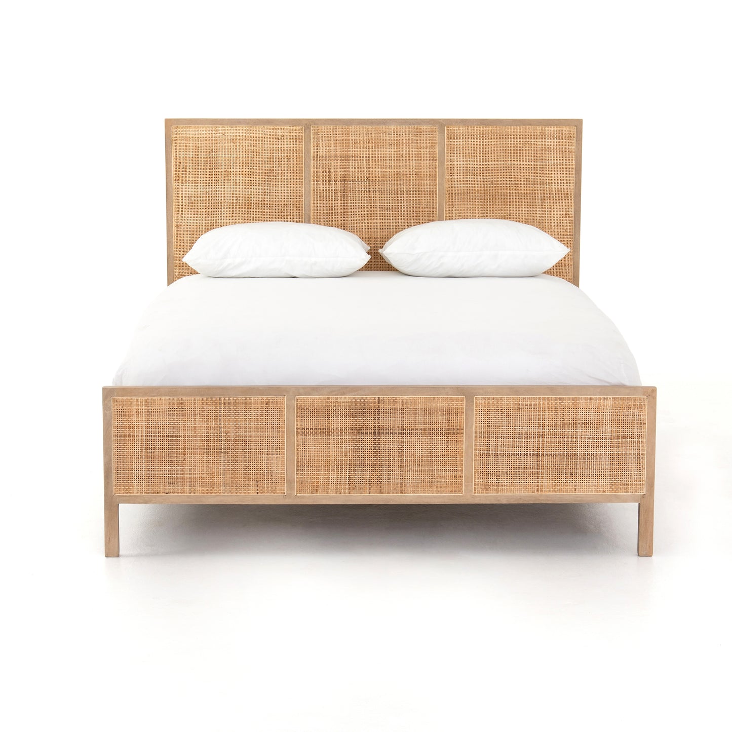 Sydney King Bed-Natural