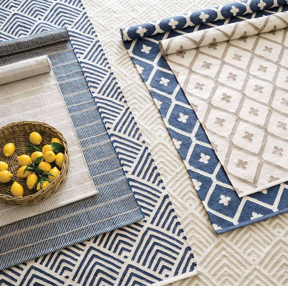 Samson Grey Handwoven Indoor/Outdoor Rug | Dash & Albert by Annie Selke