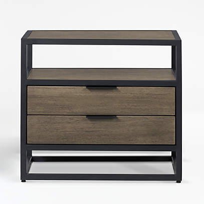 Oxford 2 Drawer Nightstand