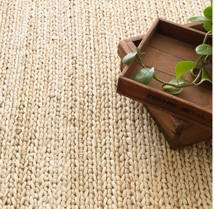 Jute Handwoven Natural Rug | Dash & Albert by Annie Selke