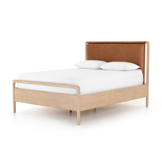 Rosedale Bed-Yucca Oak Veneer-Queen