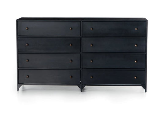 Belmont 8 Drawer Metal Dresser - Astonishing Home Collection