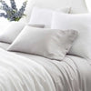 Silken Solid White Sheet Set