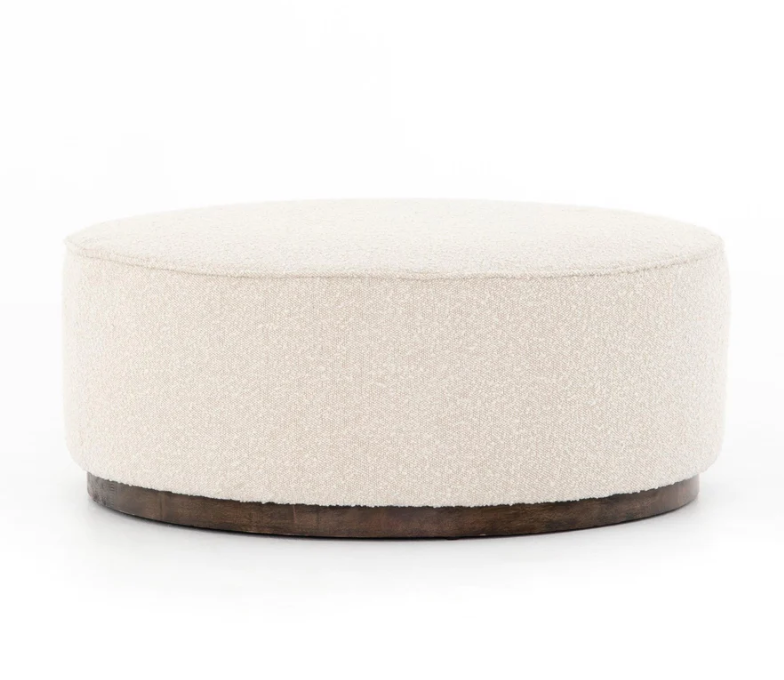 Sinclair Large Round Ottoman