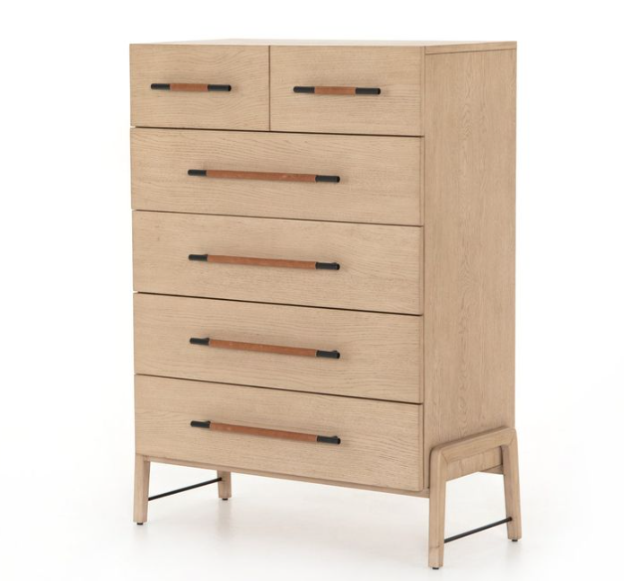 Rosedale 6 Drawer Tall Dresser